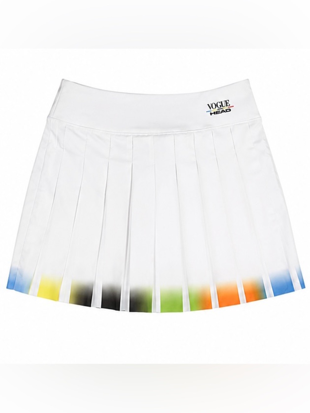 HEAD x VOGUE Pleated Tennis Skort White Multicolor Size M